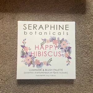 Seraphine Botanicals Luminizar and Blush Palette